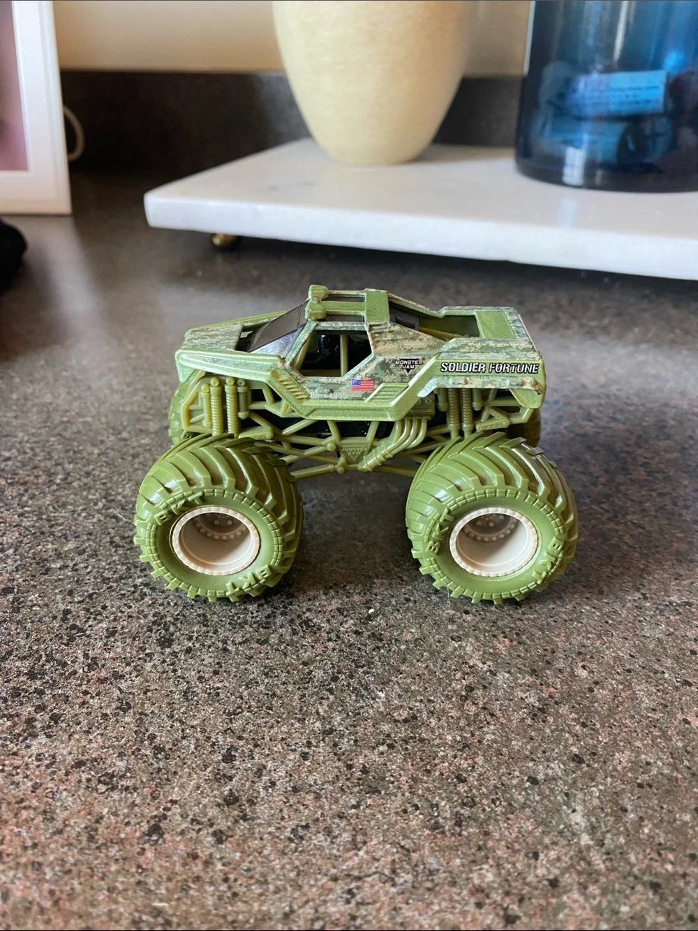 Monster Truck Toy Bundle - Monster Jam set of 4 (1:64 scale)